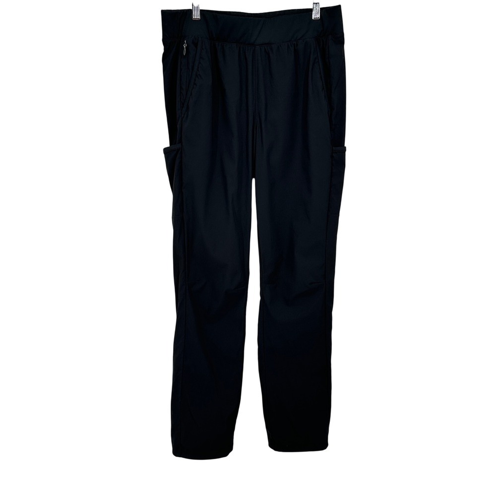 Columbia Omni-Shield Hiking Pants Women's Large Black Active Cargo Outdoor